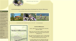 Desktop Screenshot of bei-christa.de